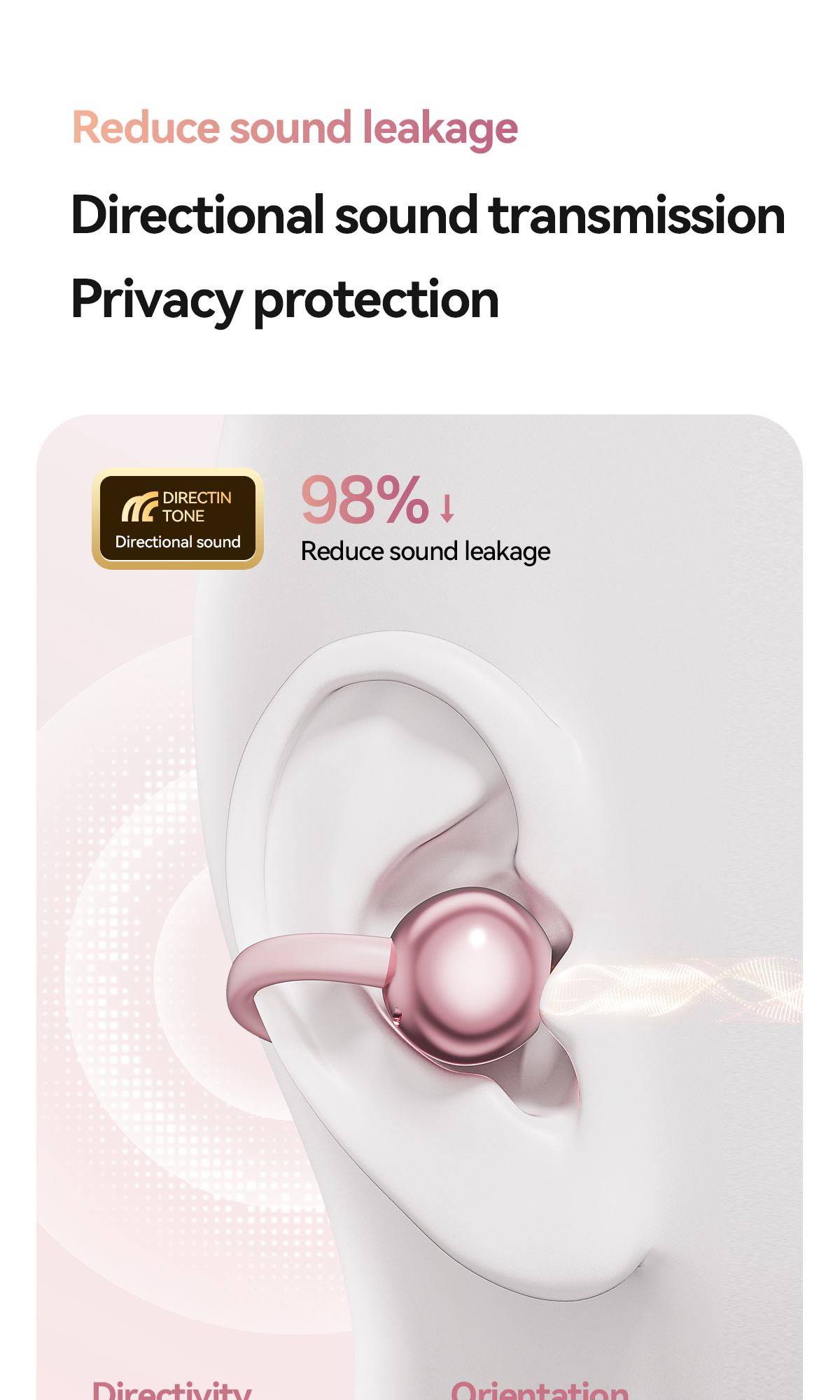 XTAURI M161 Earbuds 2-in-1 LED Fill Light Makeup Mirror蓝牙耳机 pic 12