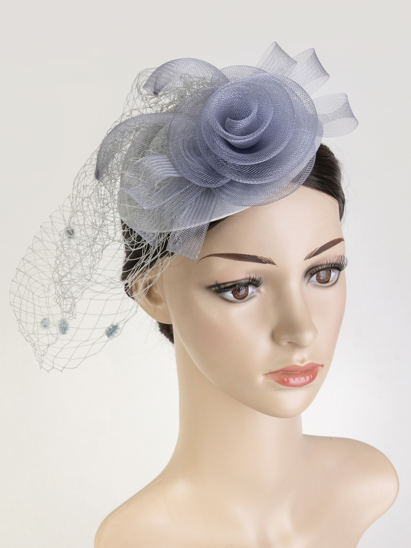 1 piece of handmade flower accessory for ladies, Halloween, Christmas, Christmas hair accessory, Christmas gift, birthday, horse racing, wedding, Christmas hat, church hat, Derby hat Application Scenario