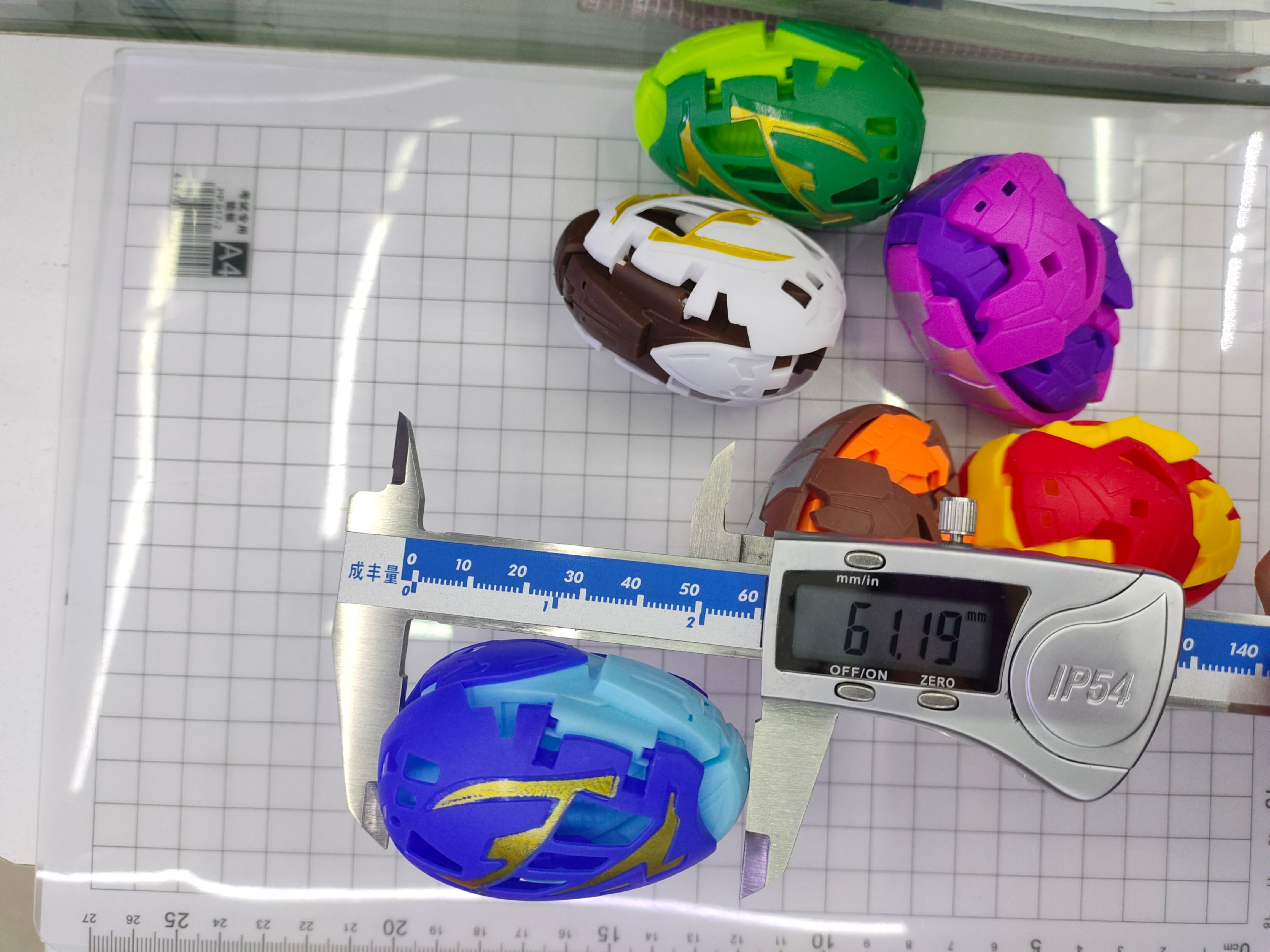 Creative transformable dinosaur egg diy transformable egg monster model Gashapon children's toys without film details Picture