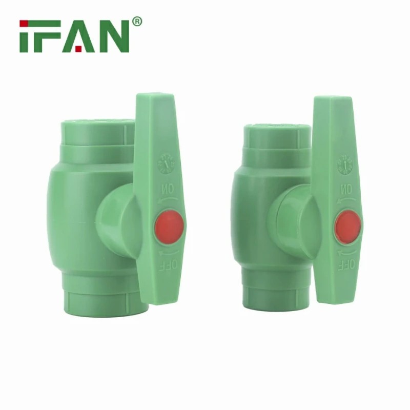 Direct from Source Factory IFAN Green PPR Ball Valve