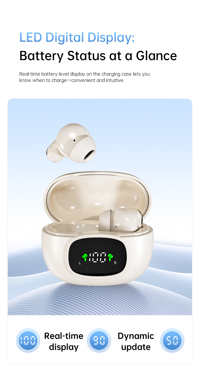 XTAURI Top Sell for Headphones LED Wireless Earphones pic 6