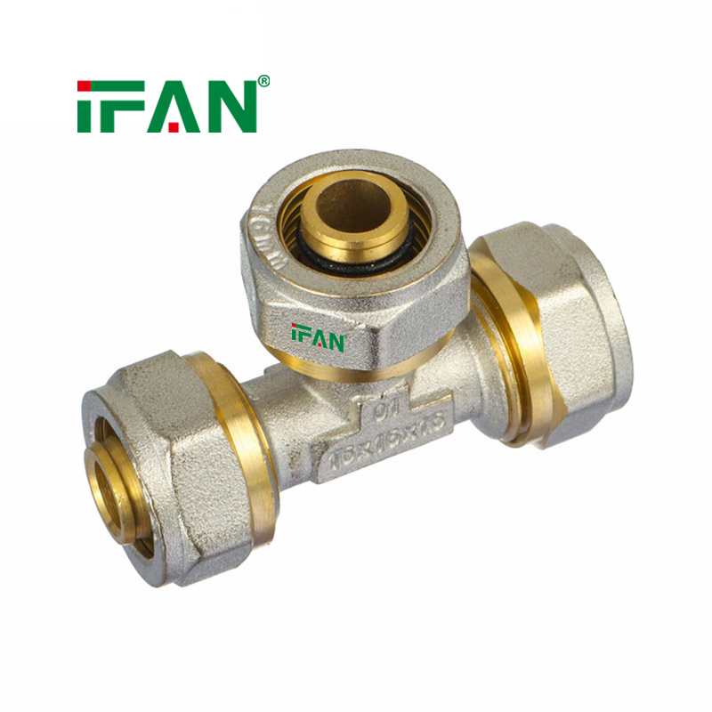 Affordable Price IFAN PEX Compression Tee (Threaded) details Picture