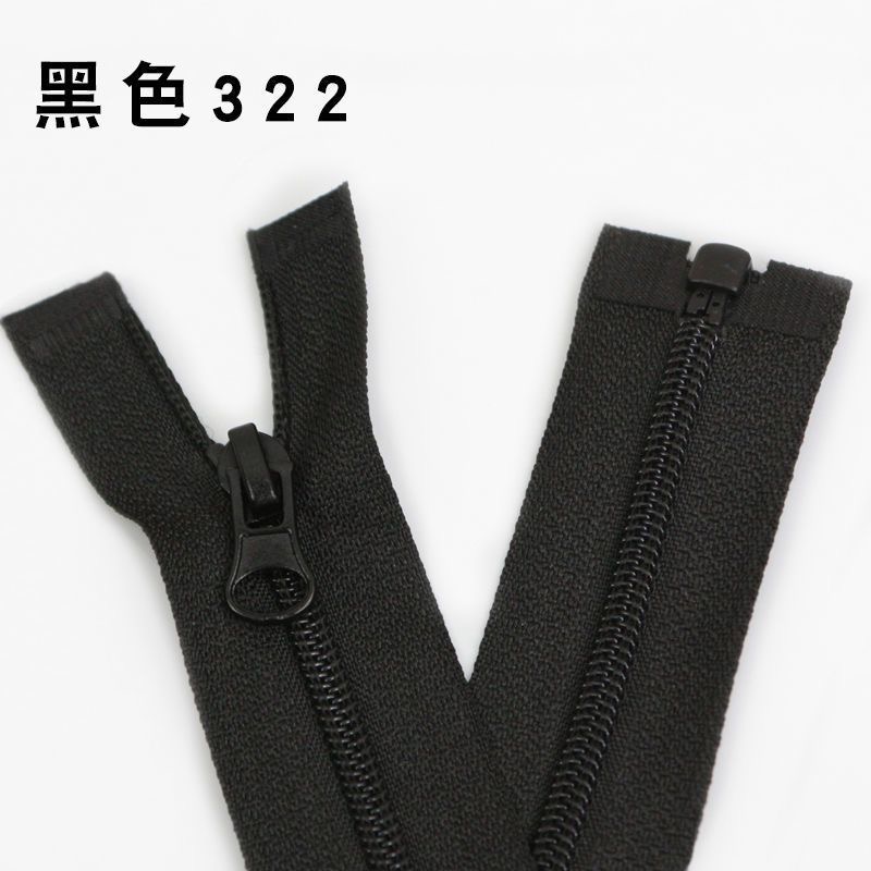 3号防晒服拉链单开尾彩色运动服童装服装反装尼龙拉链多尺寸批发拉链pvc拉链详情8