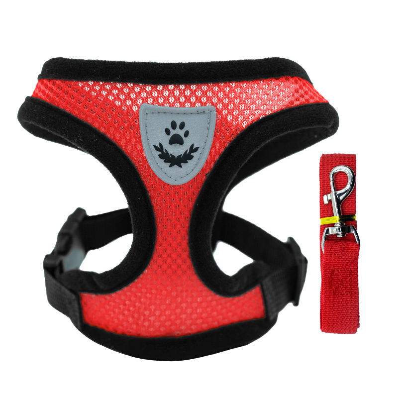 Wholesale of pet dog walking, cat walking, chest and back straps, outdoor dog leash, collars, clothes, anti-explosion and cat flushing products Specification image