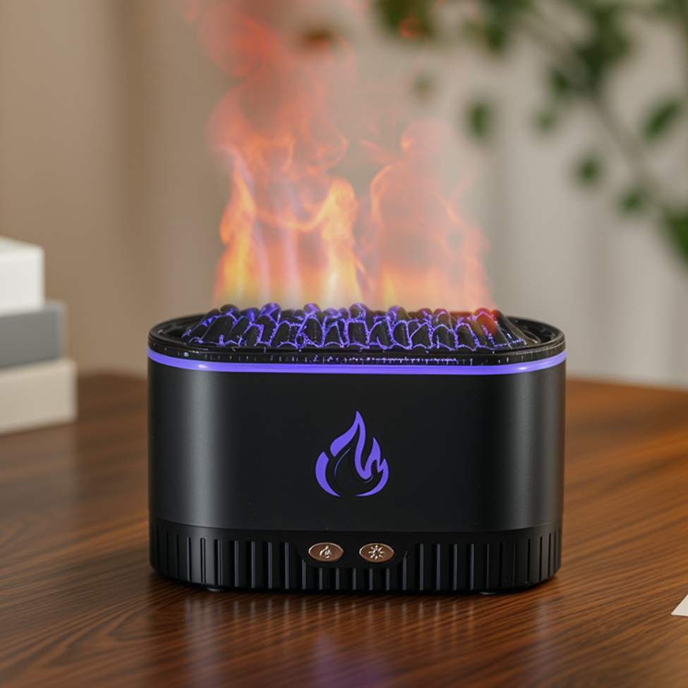 Simulated firewood aroma diffuser details Picture