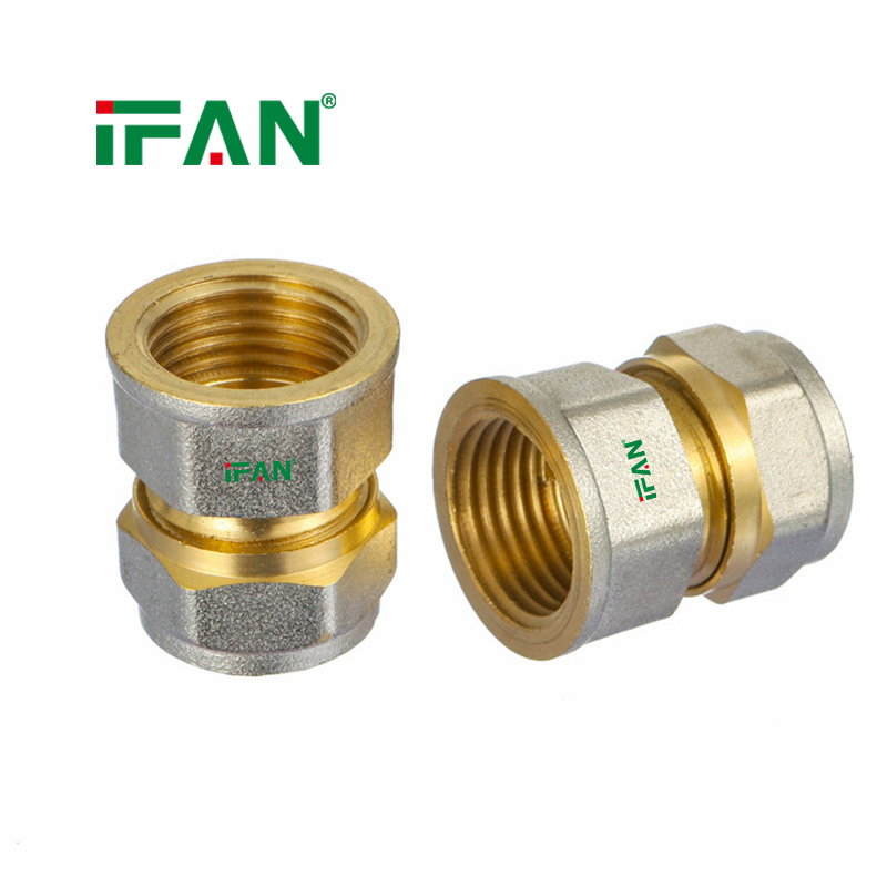 Wholesale IFAN PEX Compression Straight Fitting with Thread Specification image