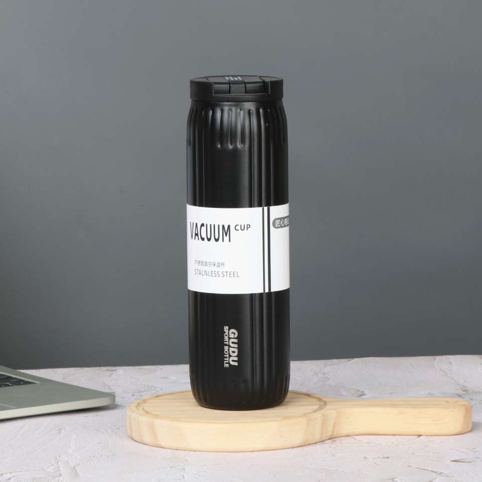 Vertical pattern portable cup, 600ML Specification image