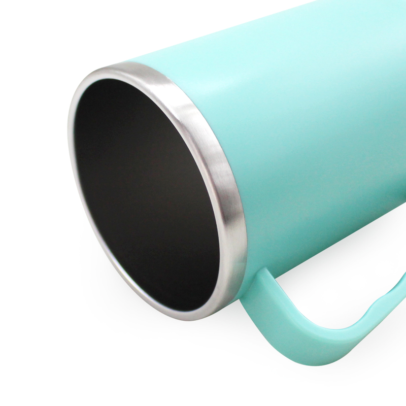 Color acero inoxidable 450ml taza de cerveza al aire libre taza de café de la oficina con tanque interno de acero inoxidable 304 Specification image