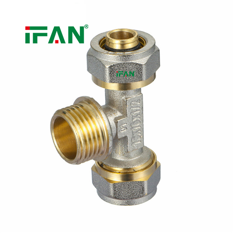 Corrosion-Resistant IFAN PEX Compression Male-Threaded Tee Specification image