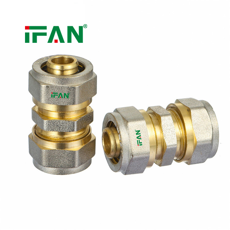 Robust IFAN PEX Compression Straight Fitting with Thread Application Scenario