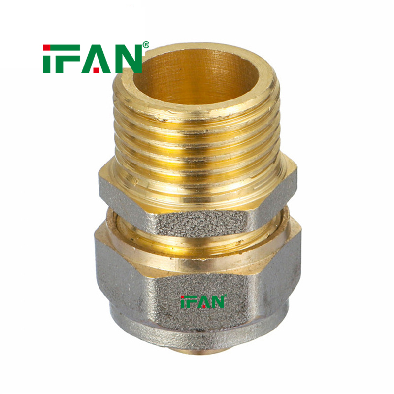 IFAN Corrosion-Resistant PEX Compression Straight Male Adapt
