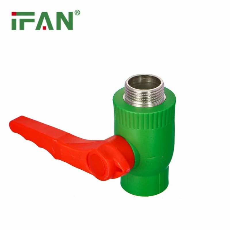 IFAN PPR Ball Valve with Single External Thread