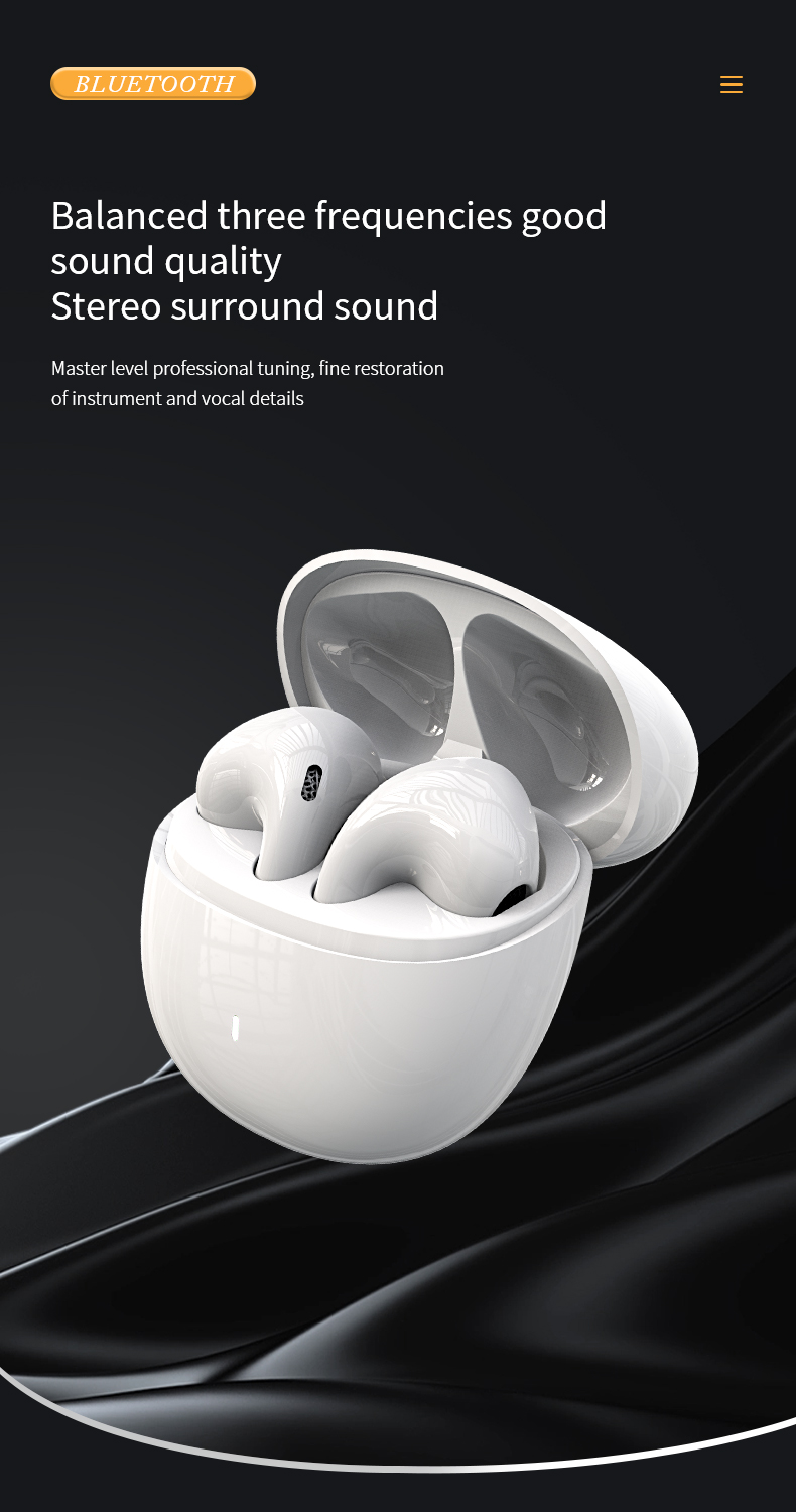 XTAURI V350 2026 TWS Wireless In-Ear GAMING Headphones pic 3