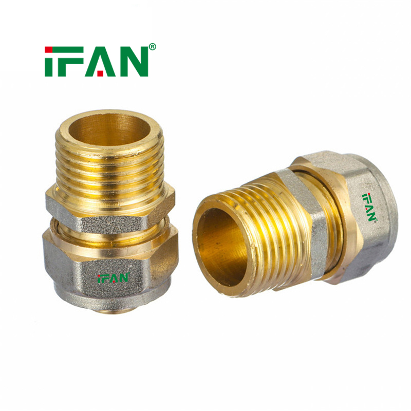 IFAN Corrosion-Resistant PEX Compression Straight Male Adapt Specification image