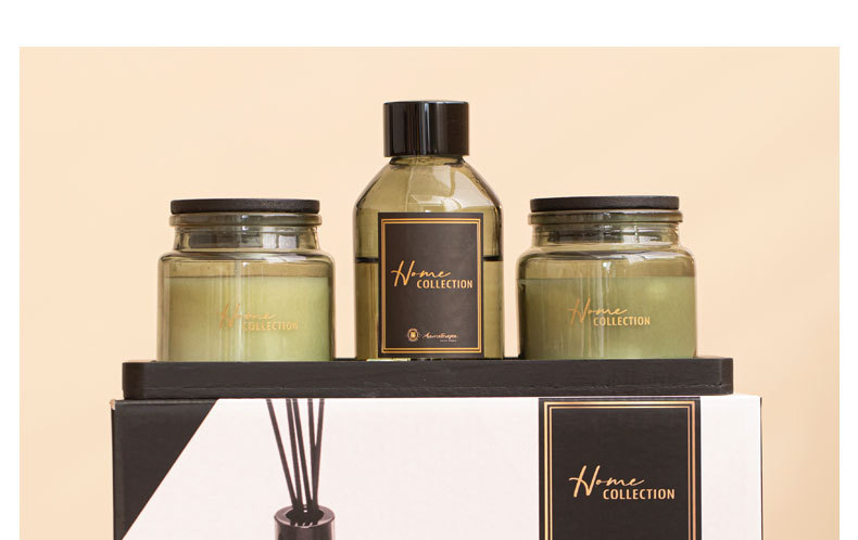 Gardenia Scented Candle Gift Box Set pic 4