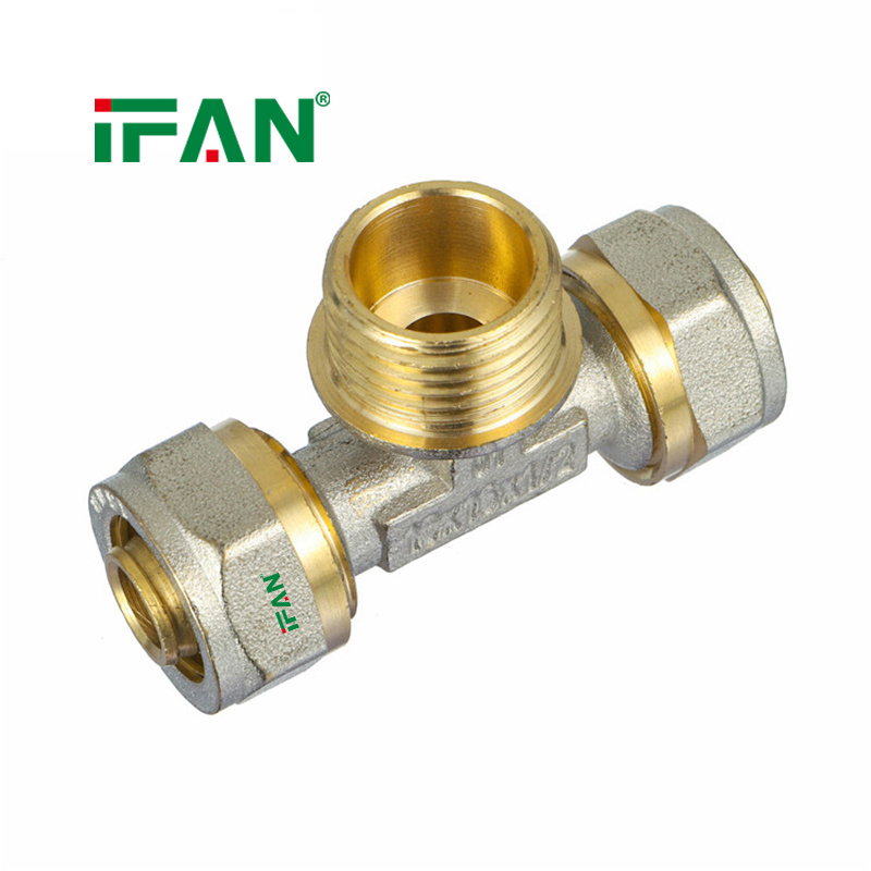 Corrosion-Resistant IFAN PEX Compression Male-Threaded Tee details Picture