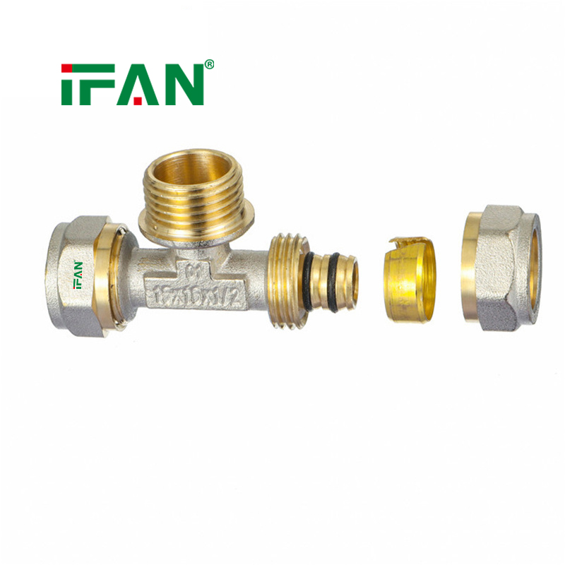 Corrosion-Resistant IFAN PEX Compression Male-Threaded Tee Item Picture