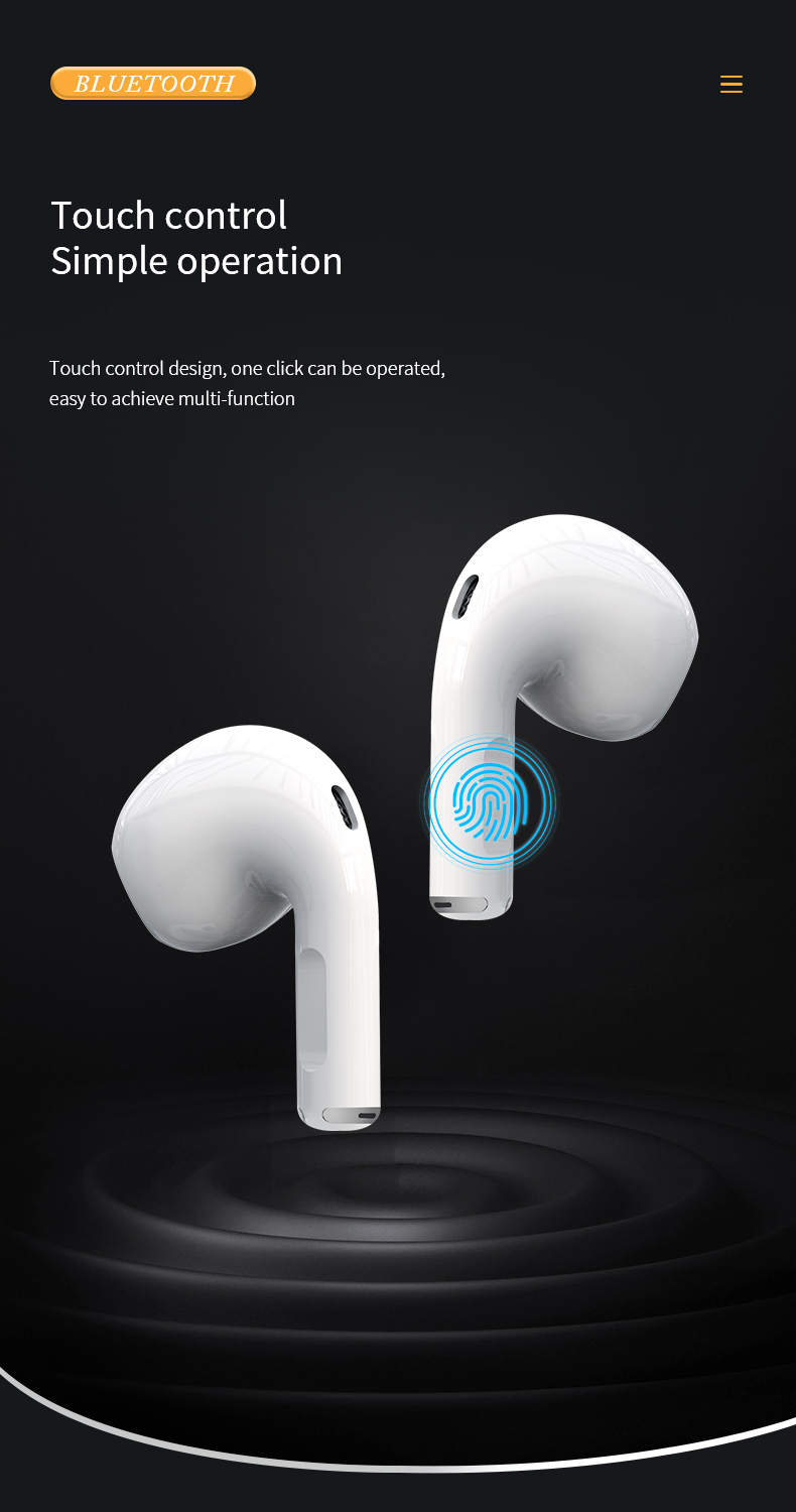 XTAURI V350 2026 TWS Wireless In-Ear GAMING Headphones pic 8