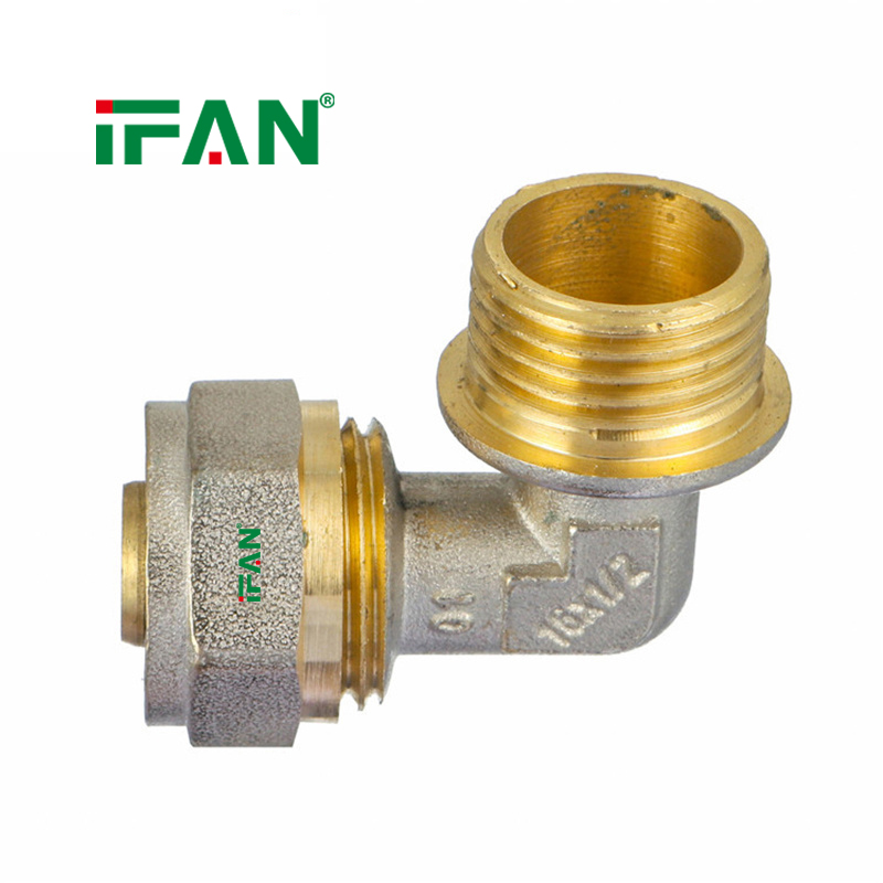 Cost-Effective IFAN PEX Compression Male Elbow