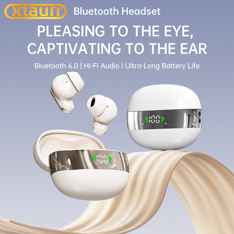 XTAURI Bluetooth Earphone V6.0 True Wireless Stereo Headset 