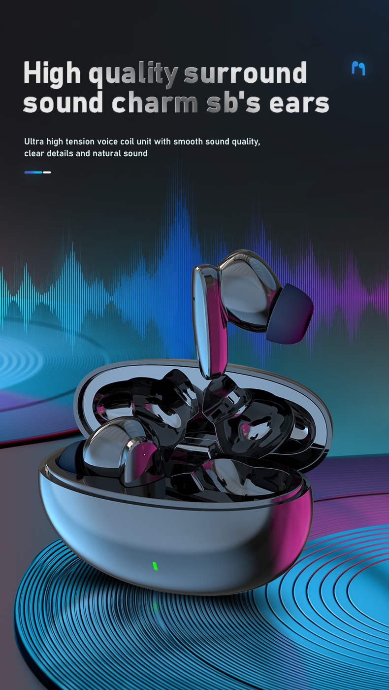 XTAURI S90 High Quality TWS Mini Music Earbuds pic 4