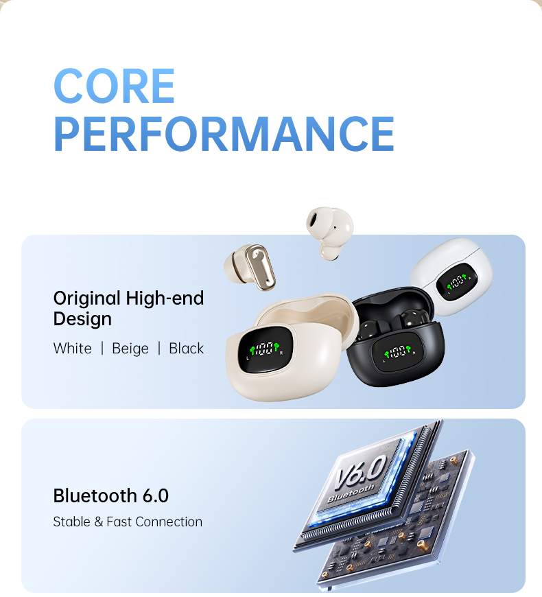 XTAURI Top Sell for Headphones LED Wireless Earphones pic 2