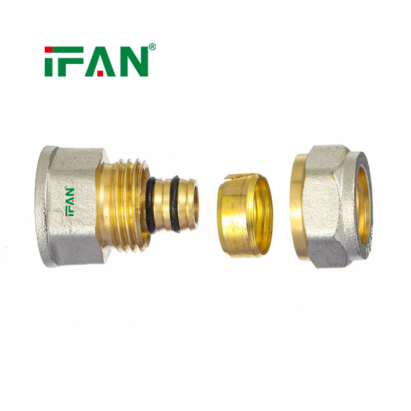 Wholesale IFAN PEX Compression Straight Fitting with Thread Application Scenario