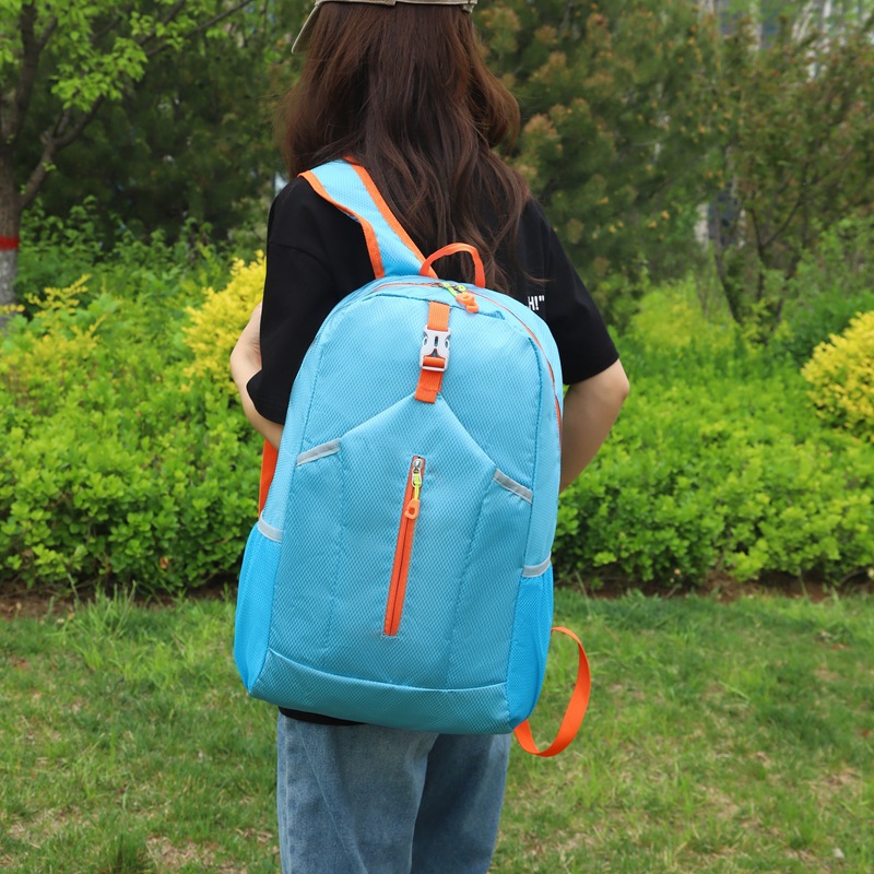 The sports folding travel hiking backpack is a portable mountaineering bag that can be folded and stored detail image 3