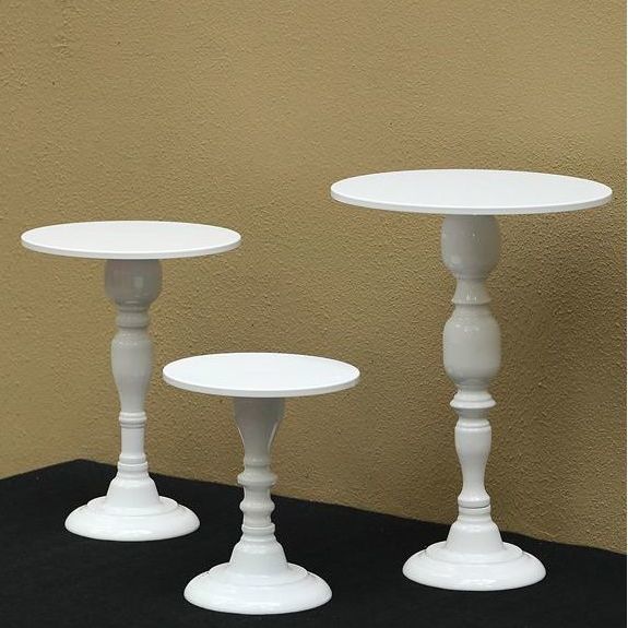 European-style main cake stand, wedding cake plate, black high-legged iron dessert stand, tea break snack display tray detail image 2