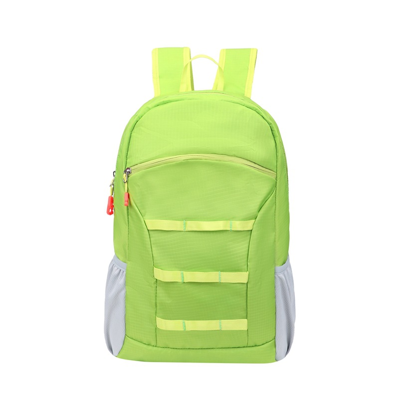 Lightweight and simple backpack, casual and versatile backpack, foldable hiking bag, logo-printed outdoor travel bag Specification image