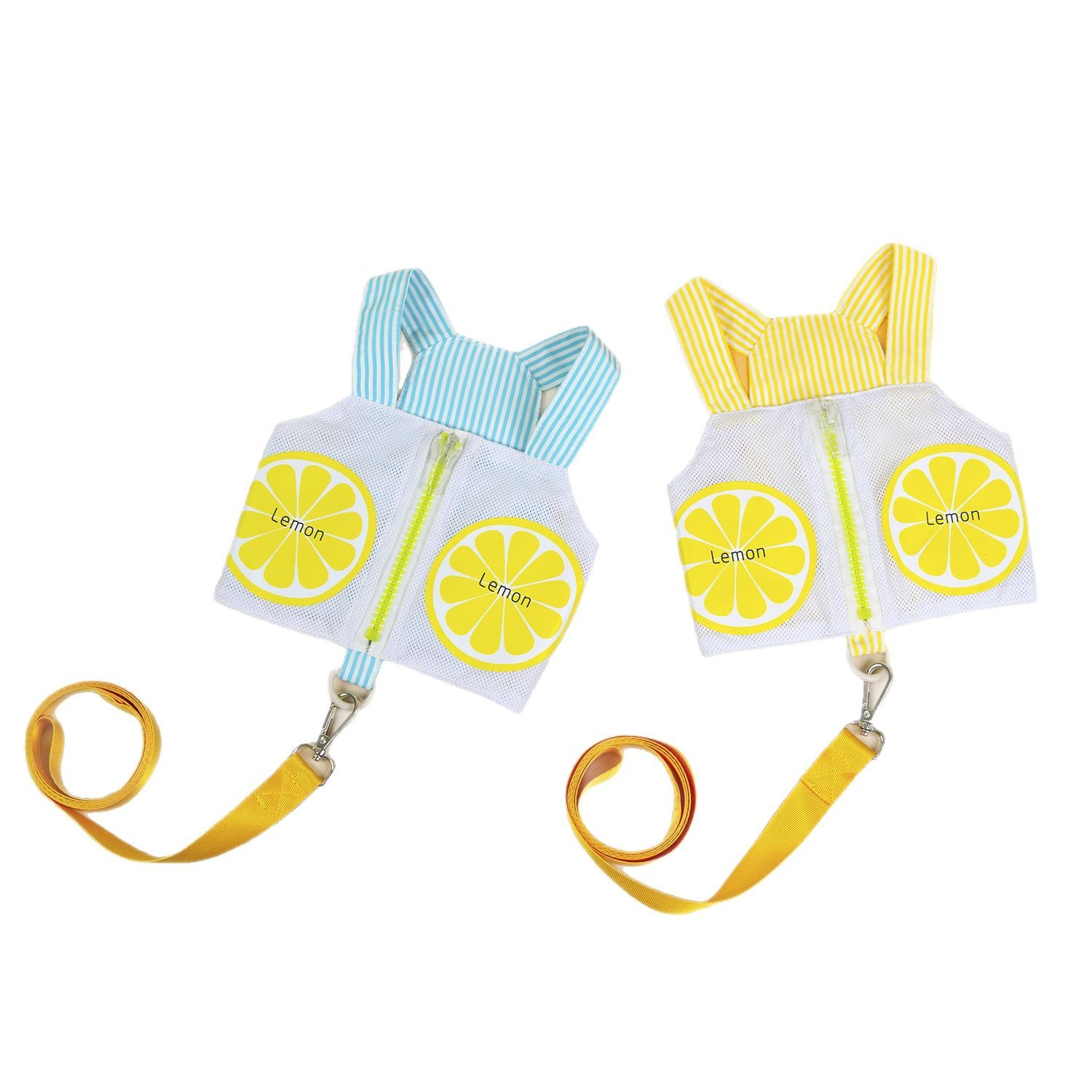 Wholesale of zipper pocket chest and back Teddy spring and Summer new fruit-printed dog outdoor leash pet supplies Item Picture