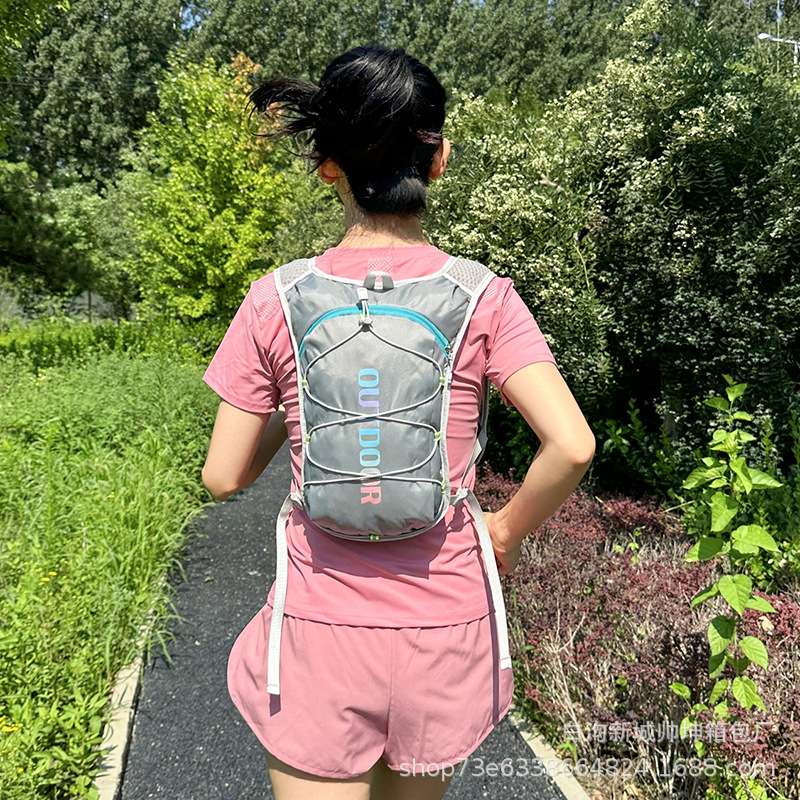 Marathon cross-country running bag, cycling backpack, outdoor close-fitting water bag, lightweight backpack detail image 4