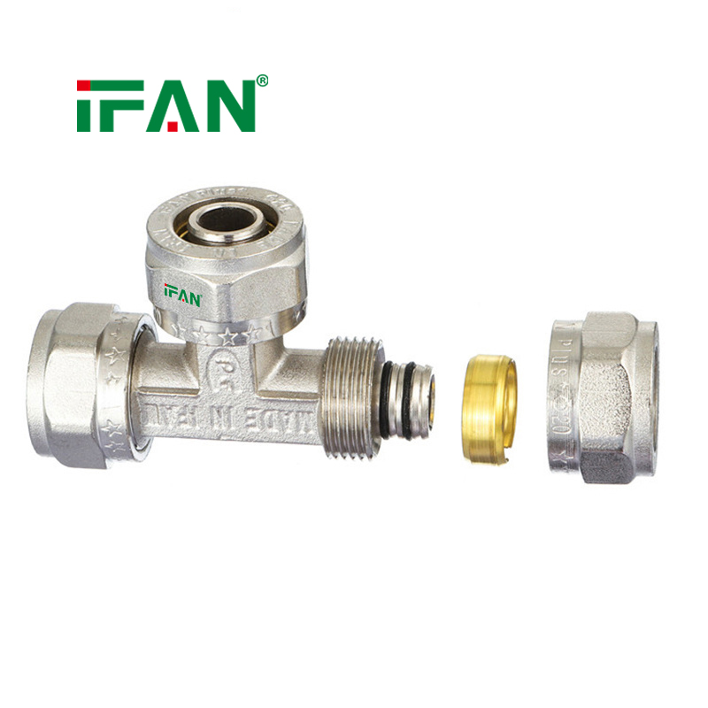 IFAN PEX Copper Card Holder T-Type Electroplated White Application Scenario