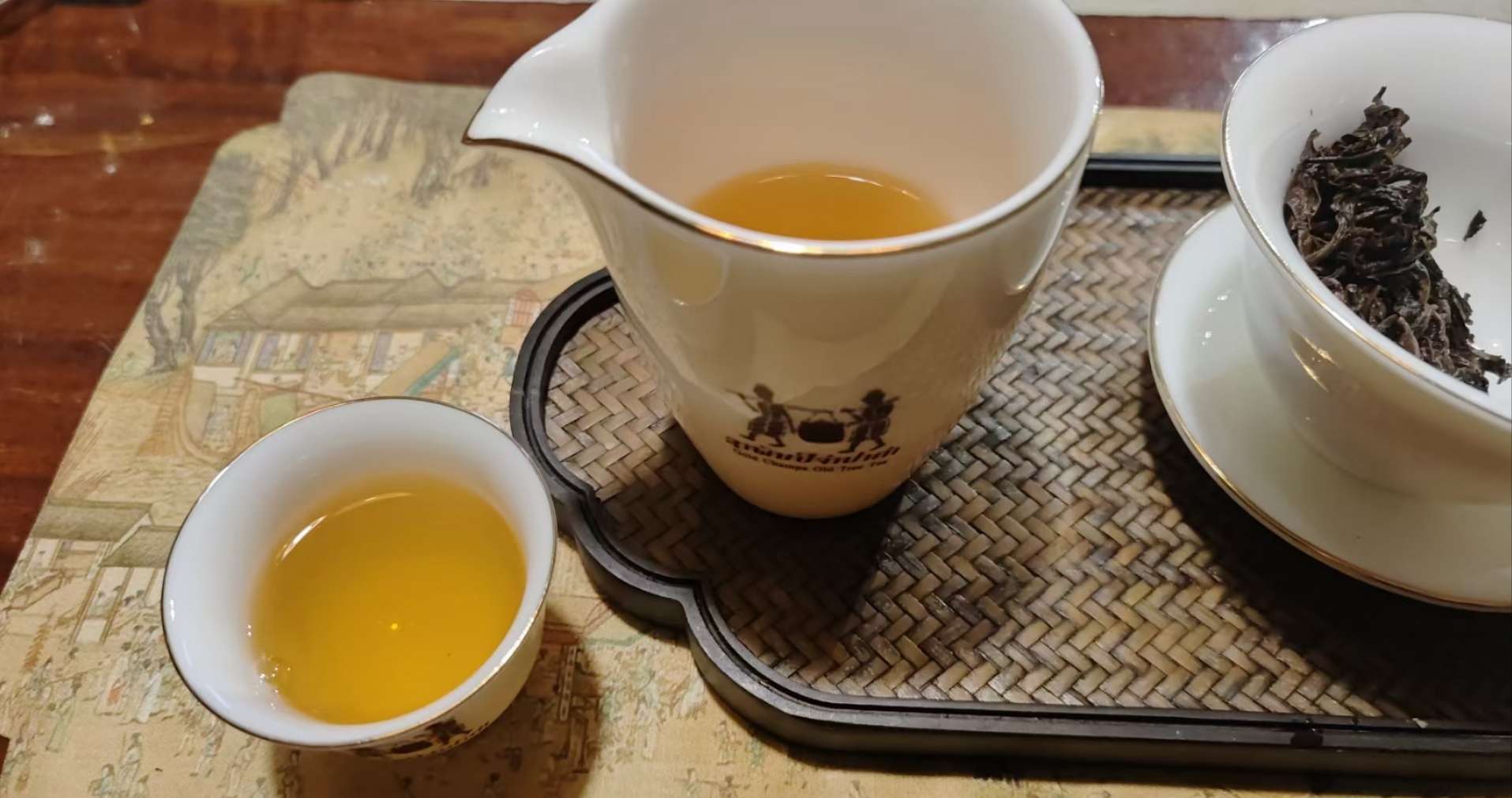 Black can packaging of wild ancient tree black tea from Kinchanba, Laos, top grade, 500-year-old ancient tree Item Picture