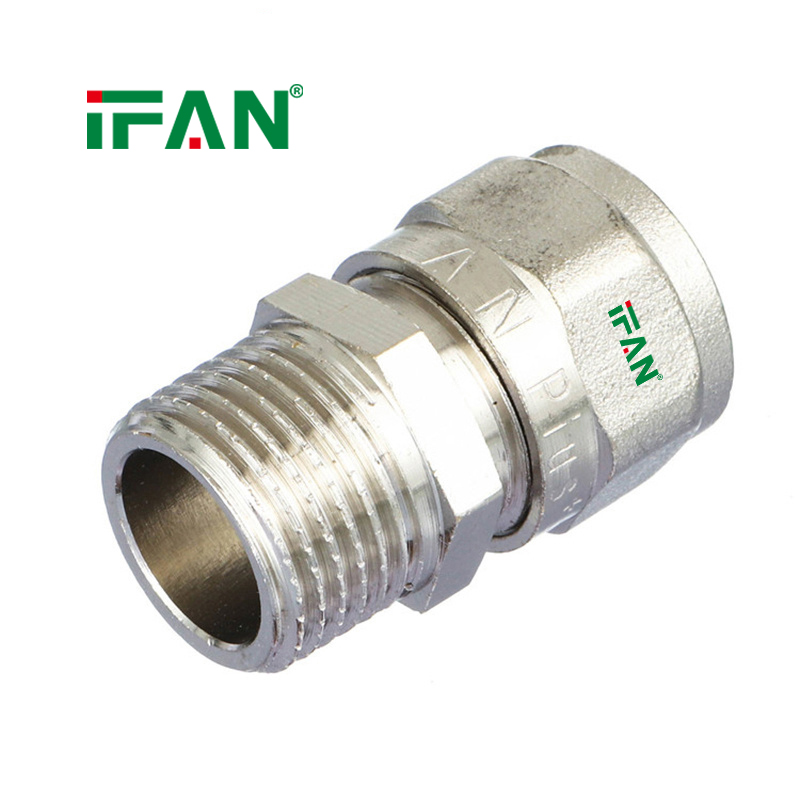 IFAN PEX Card Holder External Thread Electroplated White details Picture