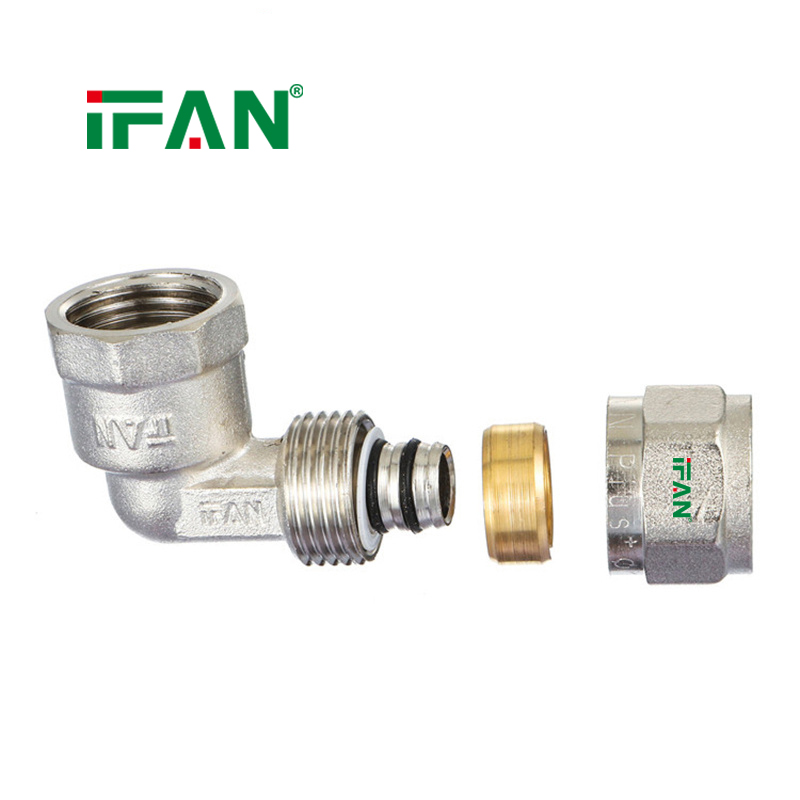 Wholesale IFAN PEX copper ferrule internal thread elbow Application Scenario