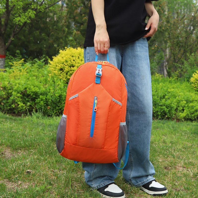 The sports folding travel hiking backpack is a portable mountaineering bag that can be folded and stored detail image 2