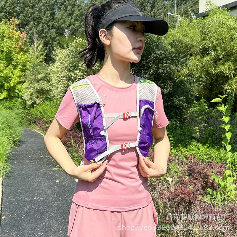 Marathon cross-country running bag, cycling backpack, outdoor close-fitting water bag, lightweight backpack details Picture