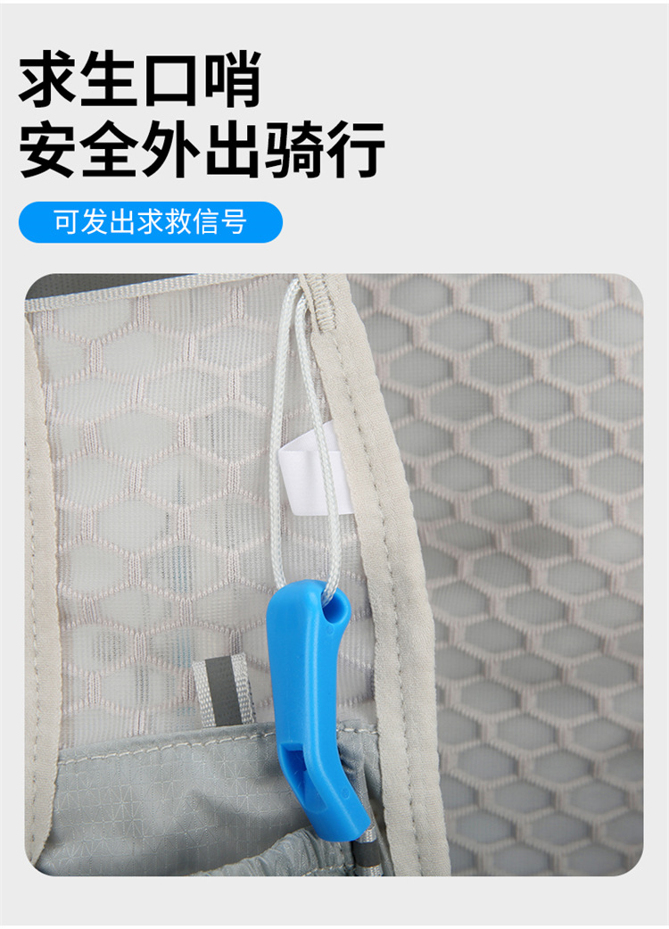 New fashionable backpack for outdoor cycling, men's and women's backpacks, large-capacity travel backpack for sports and mountaineering detail image 12