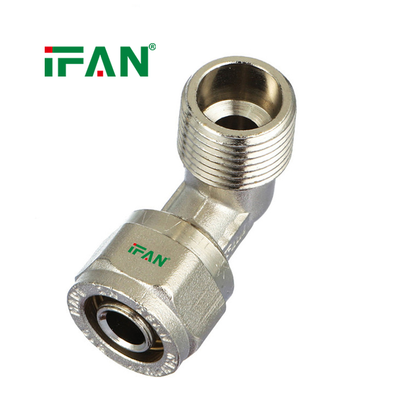 IFAN PEX Copper Card Holder External Thread Elbow 