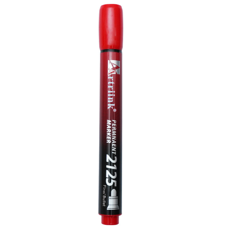 Shield 2125 oil-based marker pen, quick-drying, smooth, waterproof, non-fading, non-erasable, round tip, express pen, industrial marker pen Item Picture