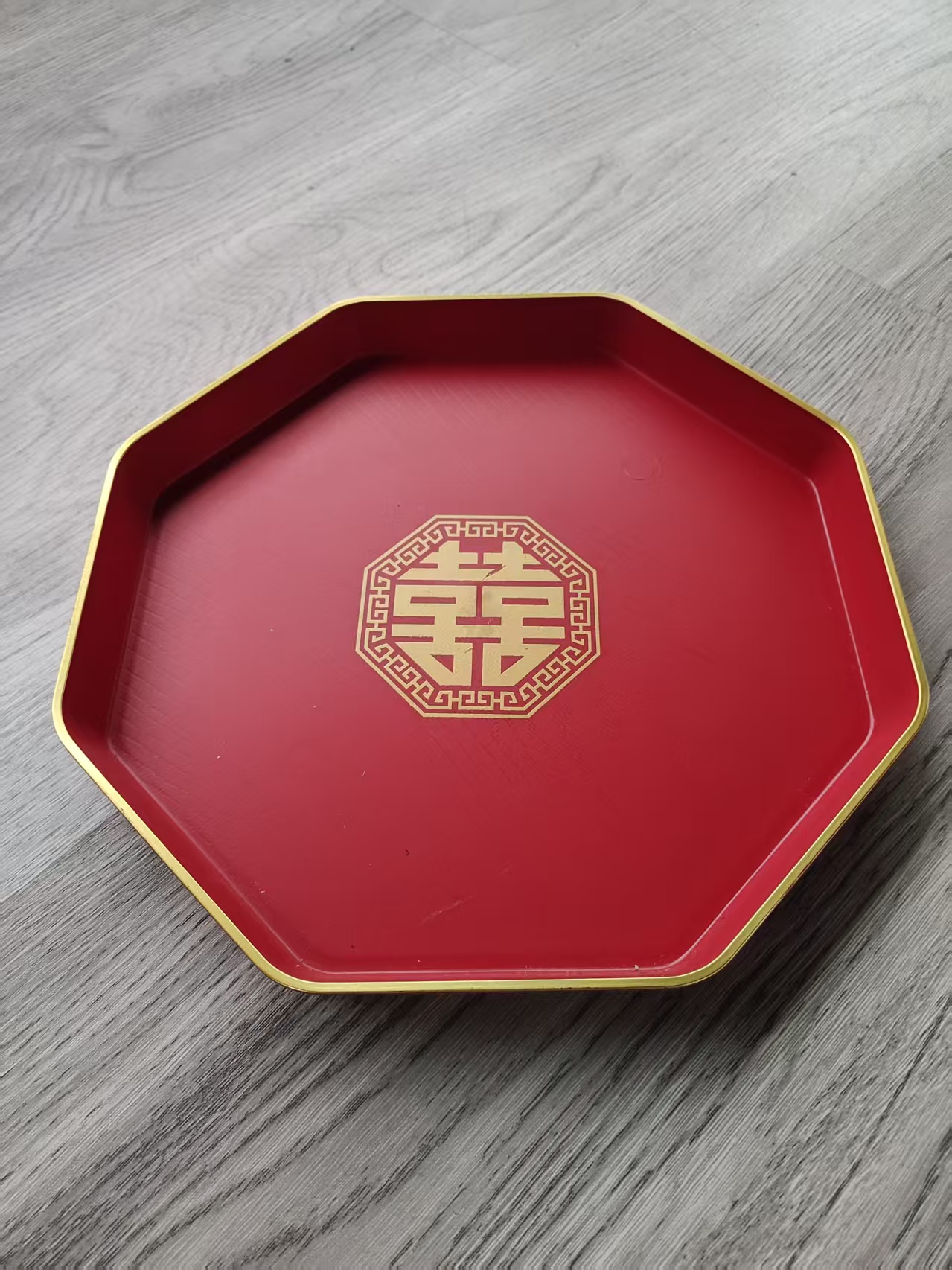 囍字果盘