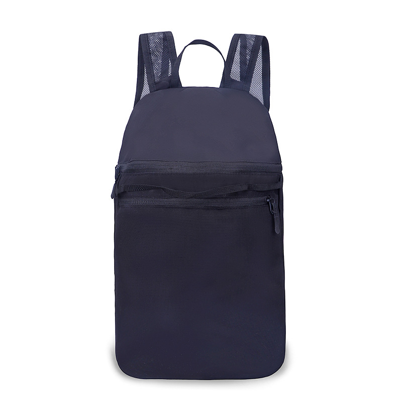Simple and casual commuting travel versatile backpack, sports backpack, solid color portable outdoor cycling, hiking and mountain climbing bag details Picture