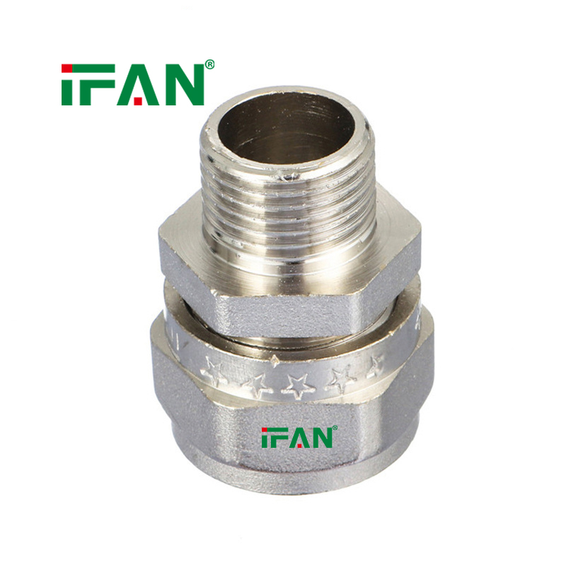 IFAN PEX Card Holder External Thread Electroplated White Item Picture