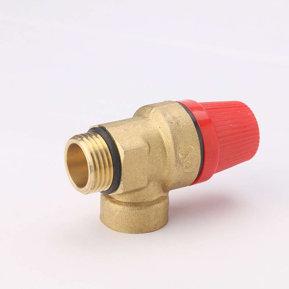 Three-way brass safety valve, wall-mounted boiler pressure relief valve, single-direction safety pressure relief valve for electric water heater boilers detail image 8