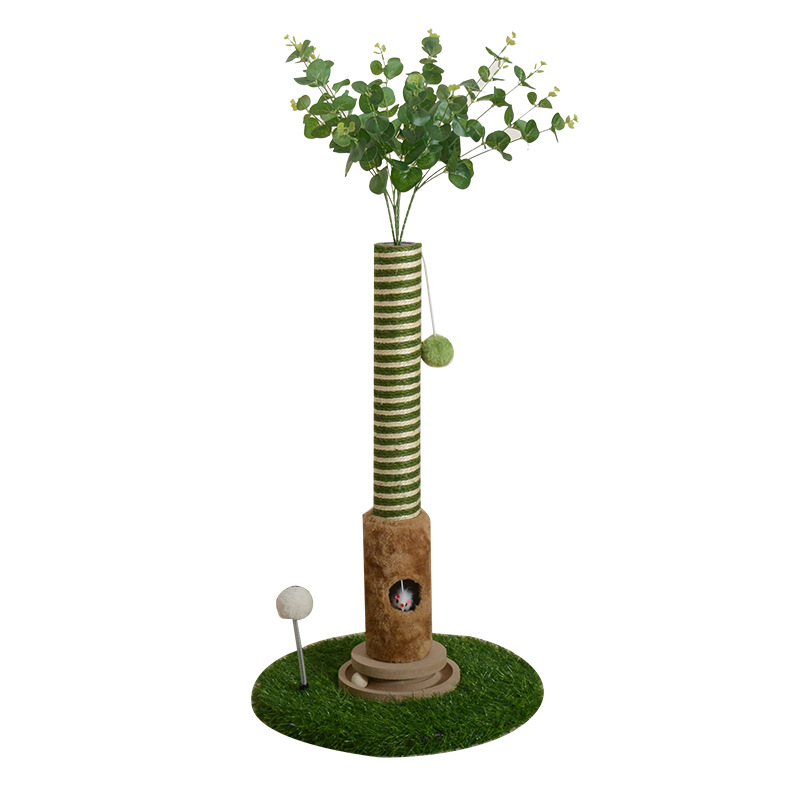 Cross-border sisal cat scratch posts, pet cat climbing frames, cat toys, cat scratch boards, scratch-scratching without flaking, wholesale from the manufacturer Item Picture
