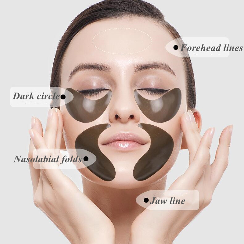 DEAR SHE Bamboo Charcoal Crystal Moisturizing Eye Mask Hydrates, moisturizes and improves eye care Specification image