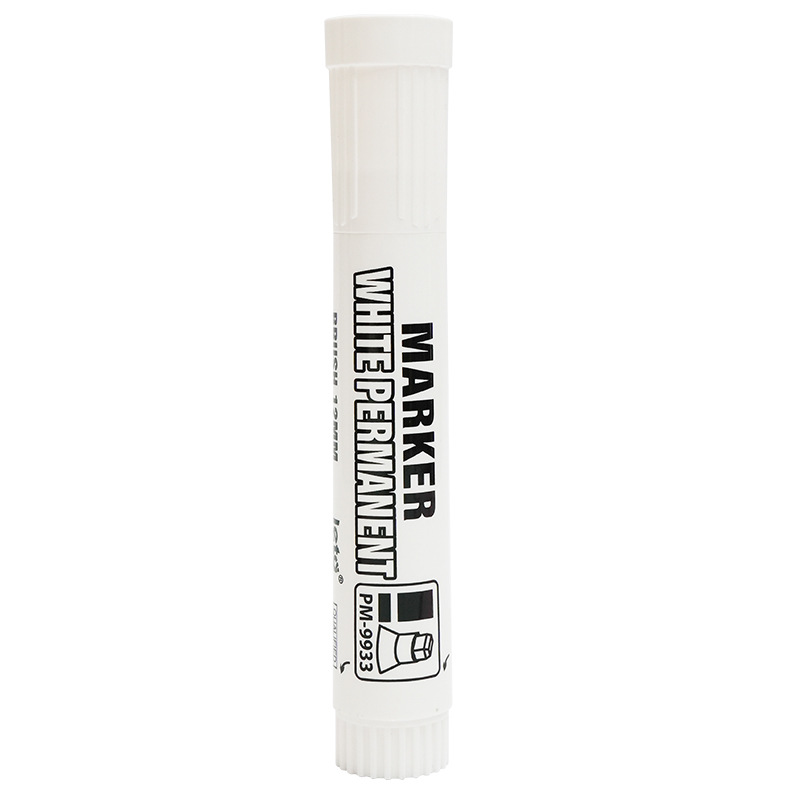 Shield, gold, silver and white POP Mark pen, wide tip, ink refillable, quick-drying poster, high-gloss graffiti pen, advertising marker pen Item Picture