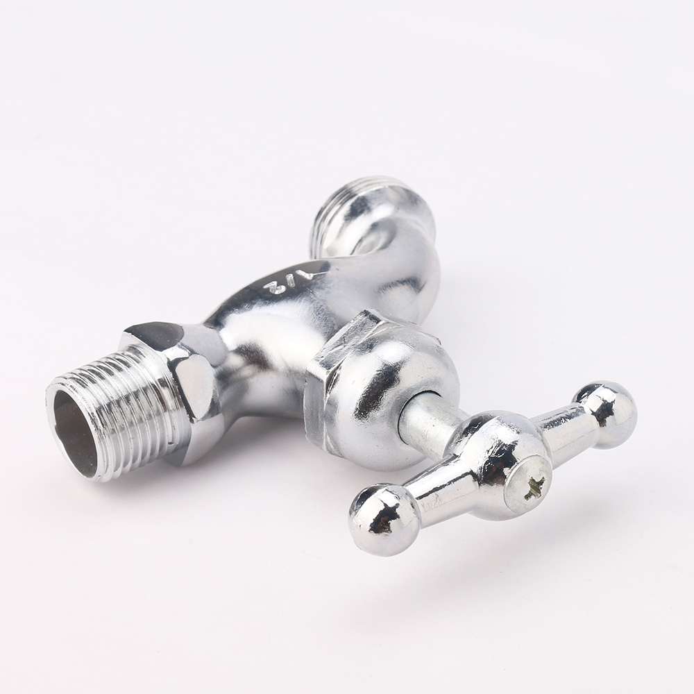 Single-cooling faucet made of bright zinc alloy, suitable for high-end kitchens and bathrooms Application Scenario