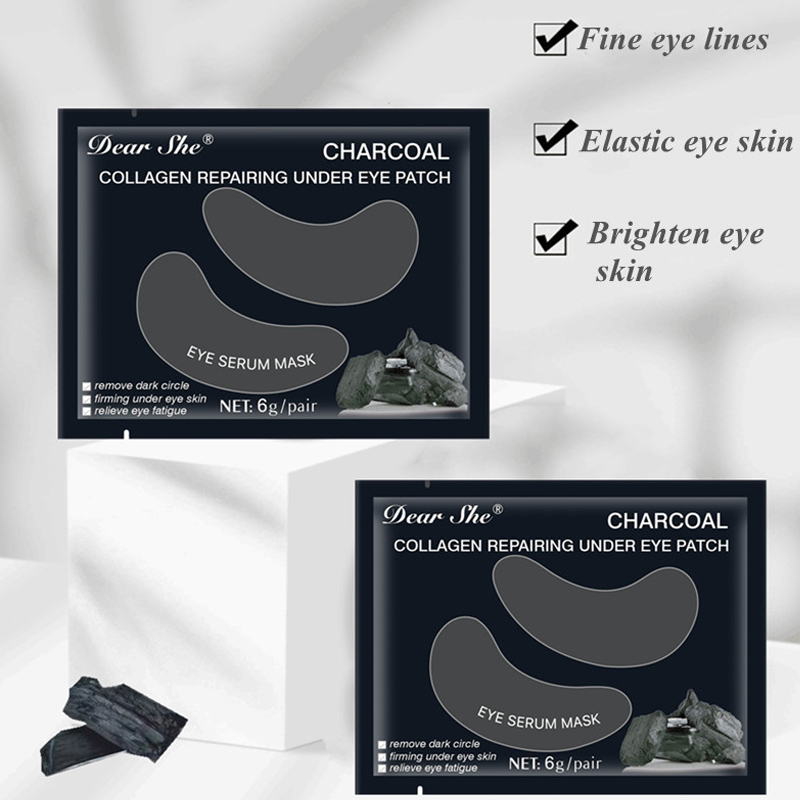 DEAR SHE Bamboo Charcoal Crystal Moisturizing Eye Mask Hydrates, moisturizes and improves eye care Application Scenario